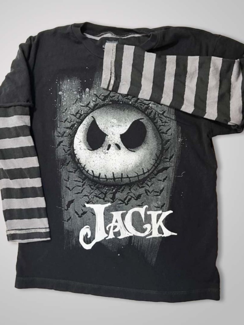 Disney Parks Jack Skellington ~Nightmare Before Christmas~ T-shirt Junior MEDIUM